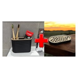 Diş Fırçalık Sabunluk Set