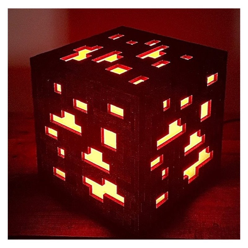 Minecraft Maden Lambası Şarjlı Kablosuz