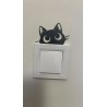 Işık Anahtarı Dekoratif Kedi Süsü 4 Adet