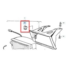 Bmw E30 Sis Farı Tutucu Klips