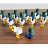 Tavuk Jokeyi Mini Figür Oyuncak 10 Adet