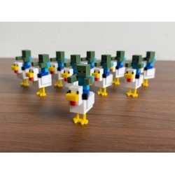 Tavuk Jokeyi Mini Figür Oyuncak 10 Adet