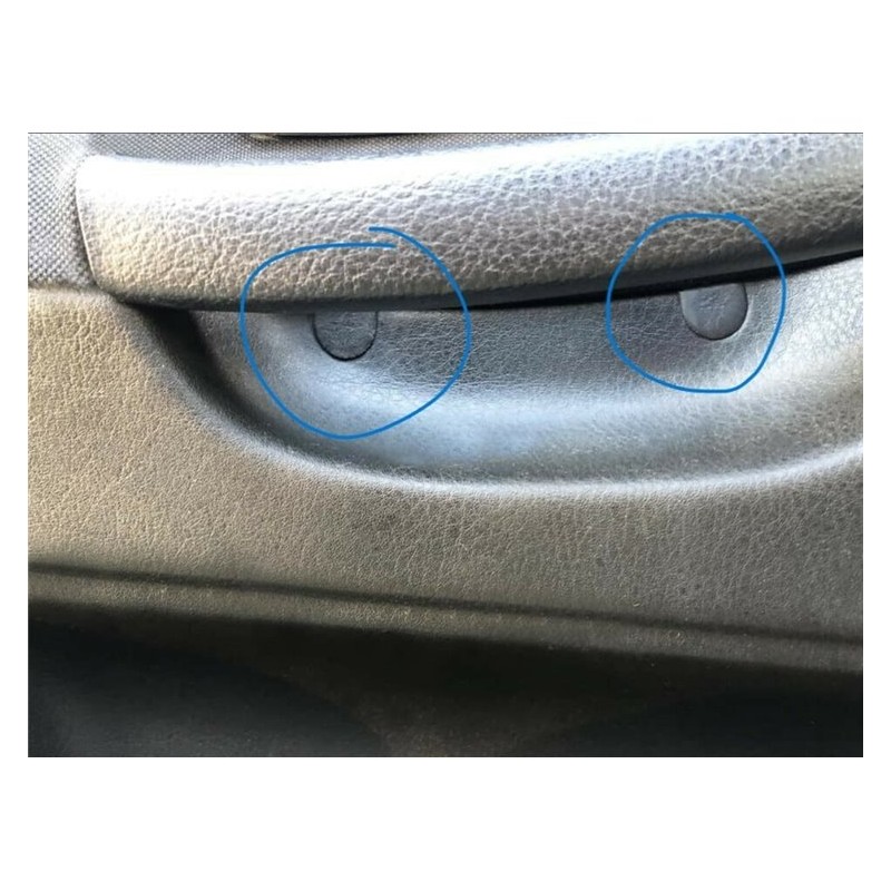 Bmw E36 Kapı Vida Kapağı 10 Adet Siyah