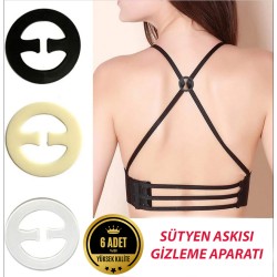 Sütyen Askısı Gizleme Çapraz Askı Klipsi